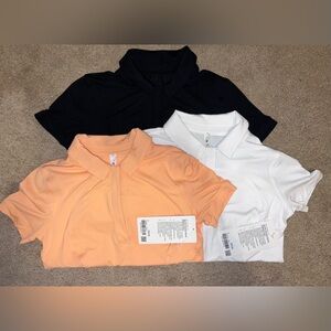 Size 2 Lululemon Quick-Dry Short Sleeve polo